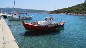 Steni Vala fishing village on Alonissos, Sporades