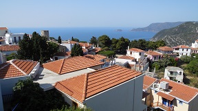 Chora, the old town of Alonissos, Sporades