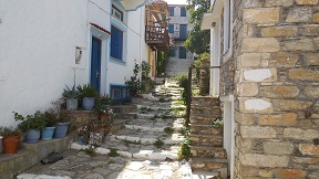 Chora, the old town of Alonissos, Sporades