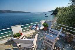 Villas and holiday houses on Alonissos, Sporades, Greece