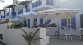Maganas Hotel across Livadi beach, Astypalaia