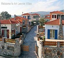 Art-Lesvos Villas at Pyrgi Thermis, Lesbos