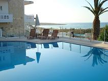 Hotels and apartments in the Chania region, western Crete, Greece