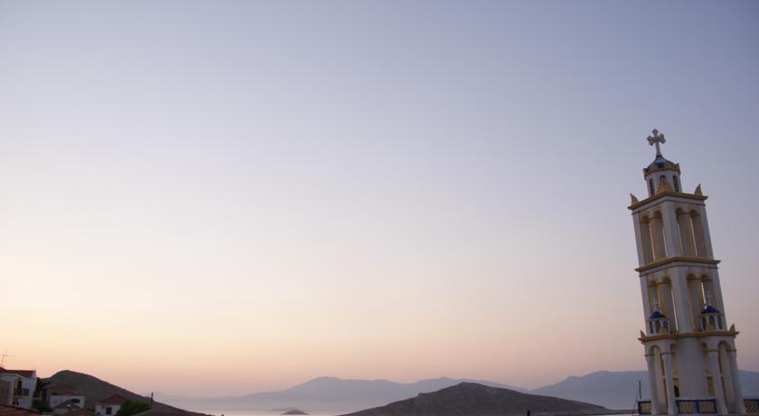 Nimborio harbour, Chalki, the Dodecanese, Greece