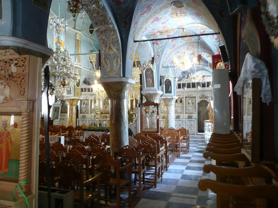 Sights of the island of Chios, Greece
