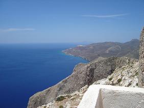 Sights of Anafi, Cyclades, Greece