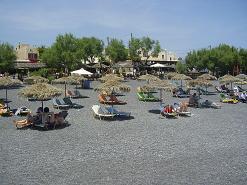Santorini beaches, Cyclades, Greece
