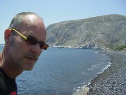 Santorini beaches, Cyclades, Greece