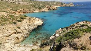 Stavros, the port and main village of Donoussa
