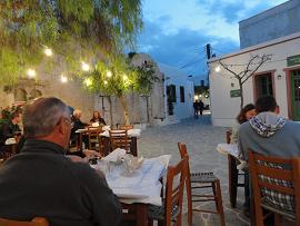 Restaurants and tavernas on Folegandros, Greece