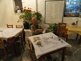 Restaurants and tavernas on Folegandros, Greece