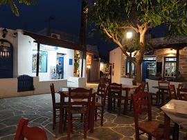 To Asygrito taverna in the Chora, Folegandros