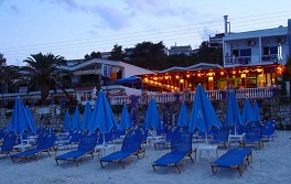 Kallithea beach on the Kassandra peninsula, Halkidiki