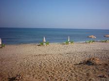 Ela Messa restaurant on the beach of Analipsi, Crete
