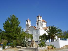 Ancient Aptera above the bay of Souda, Crete