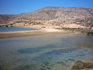 West-coast beaches: Chora to Pyrgaki, Naxos, Greece