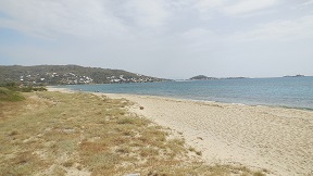 West-coast beaches: Chora to Pyrgaki, Naxos, Greece