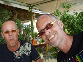 Ela Messa restaurant on the beach of Analipsi, Crete