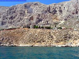 The green valley of Vathys, Kalymnos