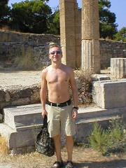 The Kallithea springs and coves, Rhodes