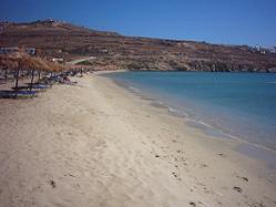Elia, Kalo Livadi and Kalafatis beaches, Mykonos, Greece