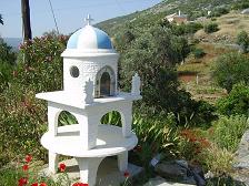 Koumaradei, the herb village of Samos, Greece