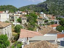 Koumaradei, the herb village of Samos, Greece