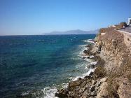 Megali Ammos and Agios Stefanos beaches, Mykonos, Greece