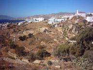 Megali Ammos and Agios Stefanos beaches, Mykonos, Greece