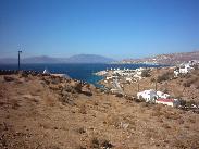 Megali Ammos and Agios Stefanos beaches, Mykonos, Greece
