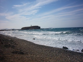 West-coast beaches: Chora to Pyrgaki, Naxos, Greece