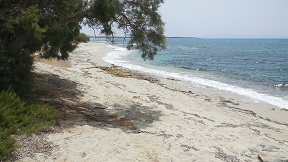 West-coast beaches: Chora to Pyrgaki, Naxos, Greece