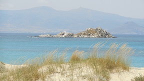 West-coast beaches: Chora to Pyrgaki, Naxos, Greece