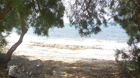 West-coast beaches: Chora to Pyrgaki, Naxos, Greece