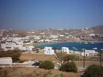 Ornos and Agios Ioannis beaches, Mykonos, Greece