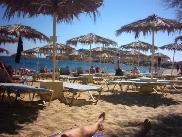 Platis Gialos and the south-coast beaches, Mykonos, Greece