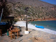 Plaka and the Elounda coast facing Spinalonga, Crete