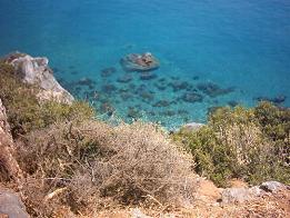 Beaches of the Rethymno region, central Crete, Greece