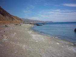 Preveli Palm Beach and the Megas river, south Crete