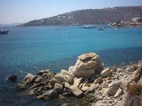 Platis Gialos beach, Mykonos, Greece