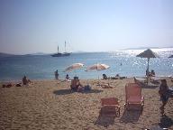 Megali Ammos and Agios Stefanos beaches, Mykonos, Greece