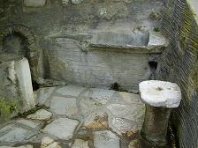 Sights of Tinos: the church and the Poseidon temple, Cyclades