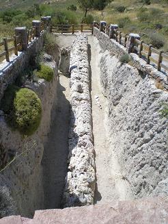 Sights of the island of Lesbos, Lesvos, Greece