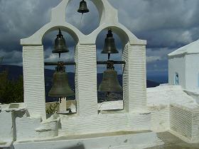 Sights of the island of Andros, Cyclades, Greece