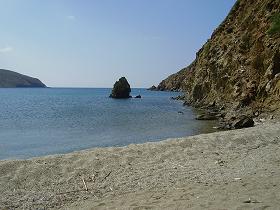 Batsi beach, Andros