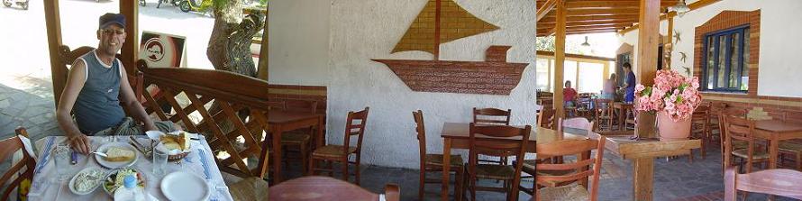 Delfinakia restaurant and snack bar, Fourni port