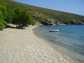Beaches of Fourni island, Greece