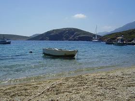 Beaches of Fourni island, Greece