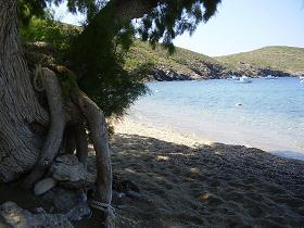 Beaches of Fourni island, Greece