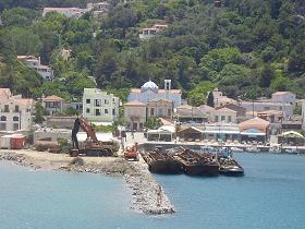 Karlovassi town, Samos, North Aegean, Greece
